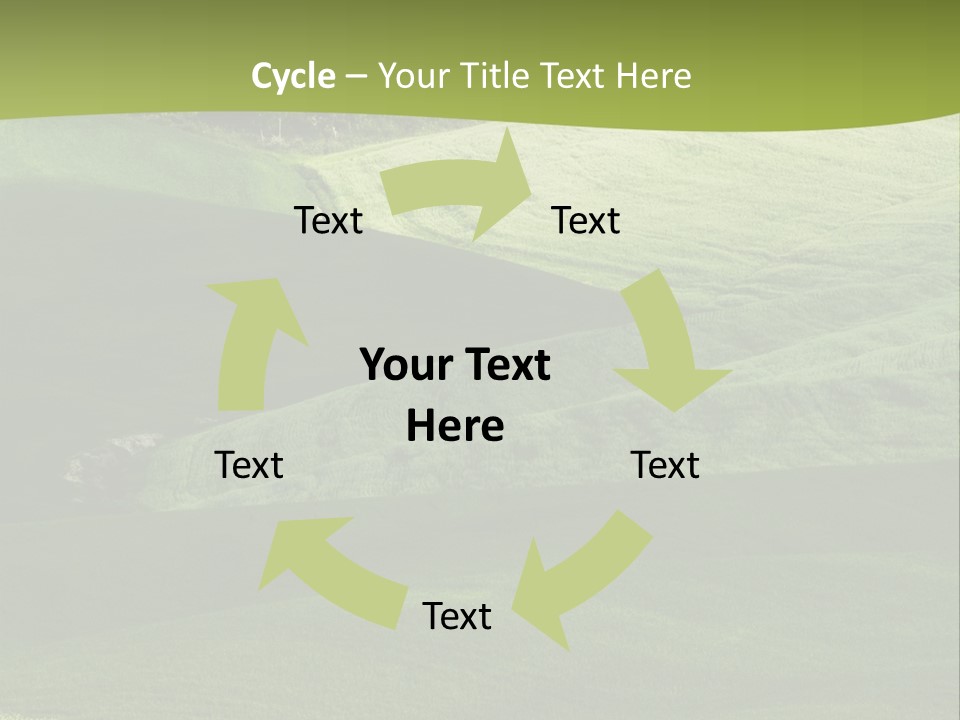 Relax Cloud Plant PowerPoint Template