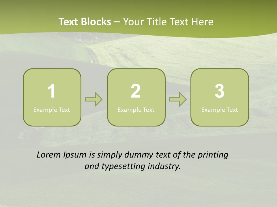 Relax Cloud Plant PowerPoint Template
