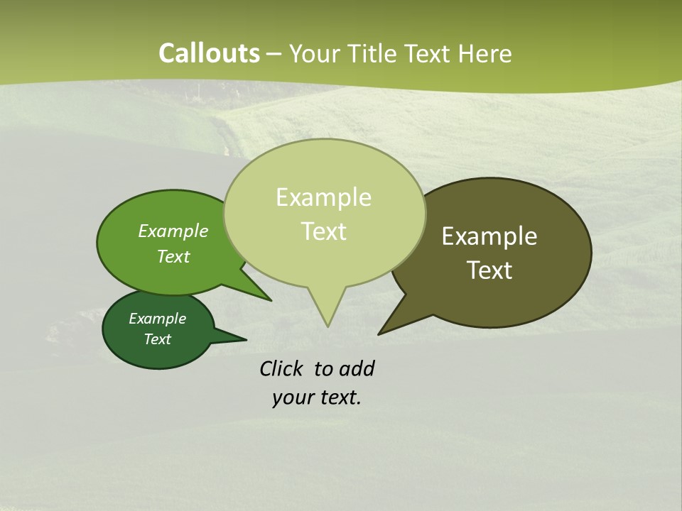 Relax Cloud Plant PowerPoint Template