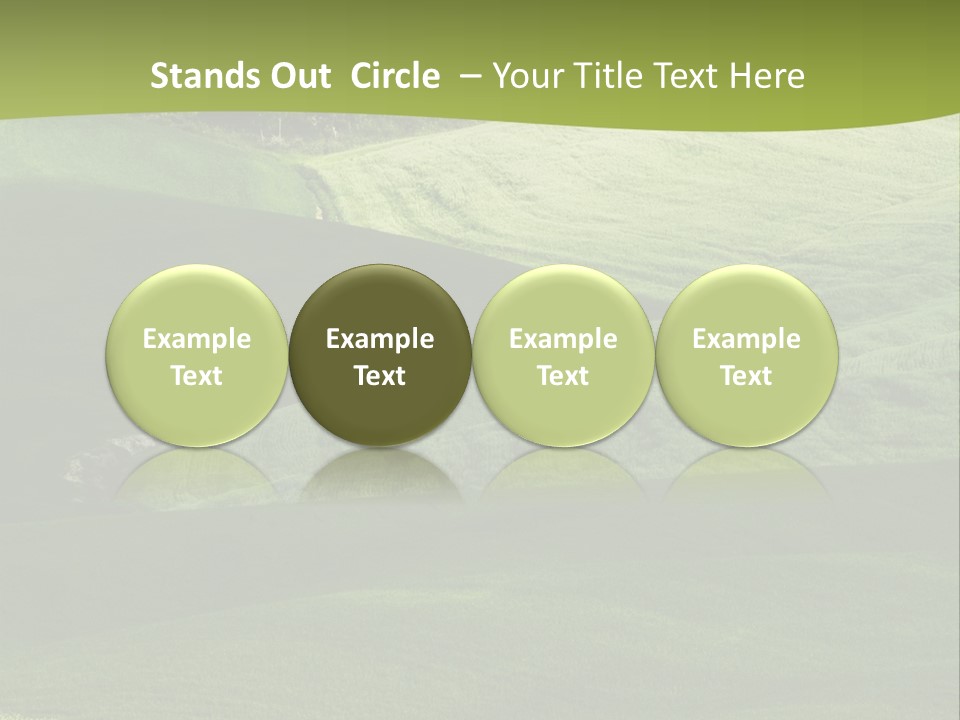 Relax Cloud Plant PowerPoint Template