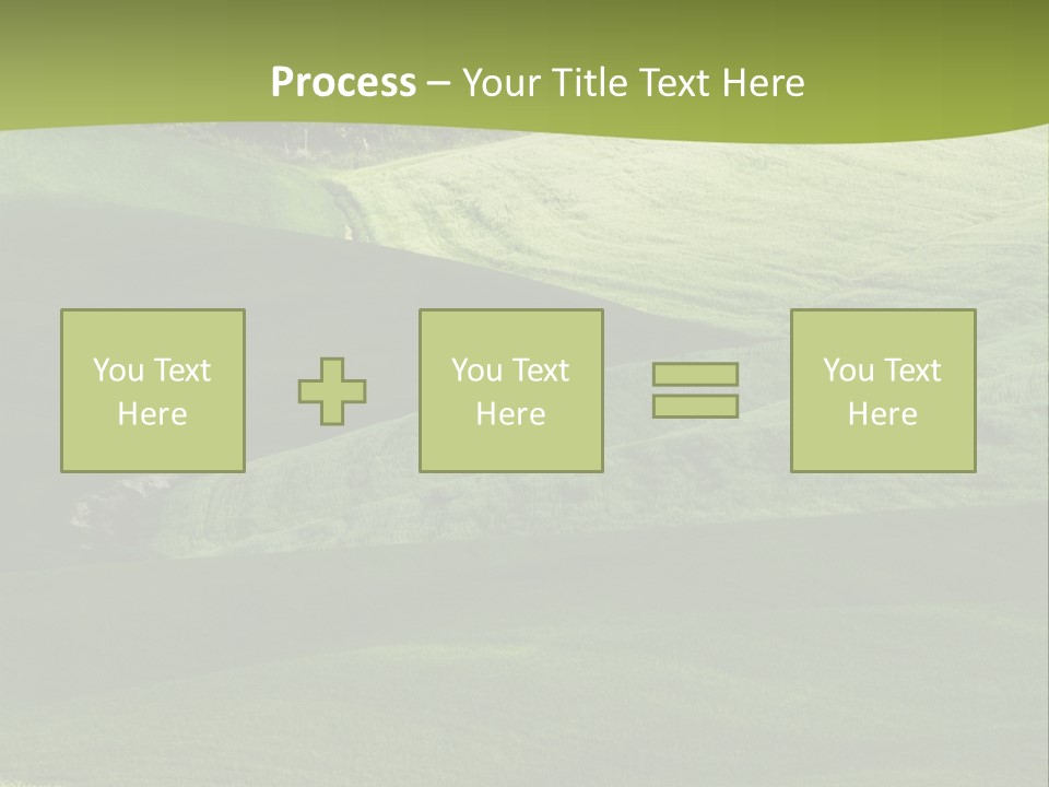 Relax Cloud Plant PowerPoint Template