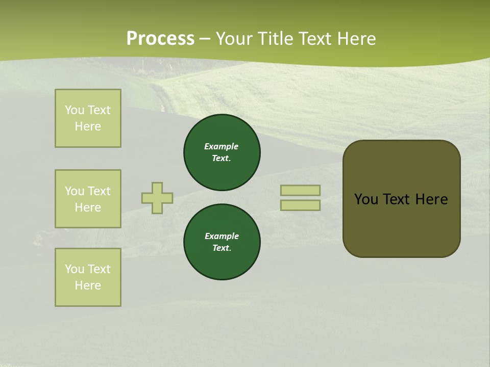 Relax Cloud Plant PowerPoint Template