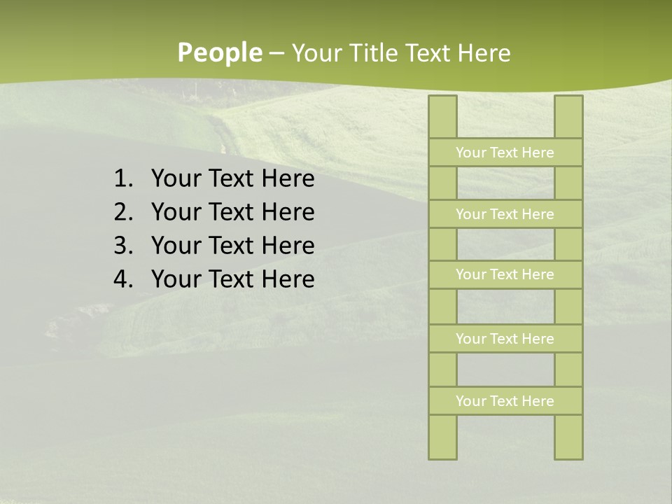 Relax Cloud Plant PowerPoint Template