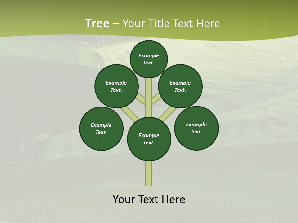 Relax Cloud Plant PowerPoint Template