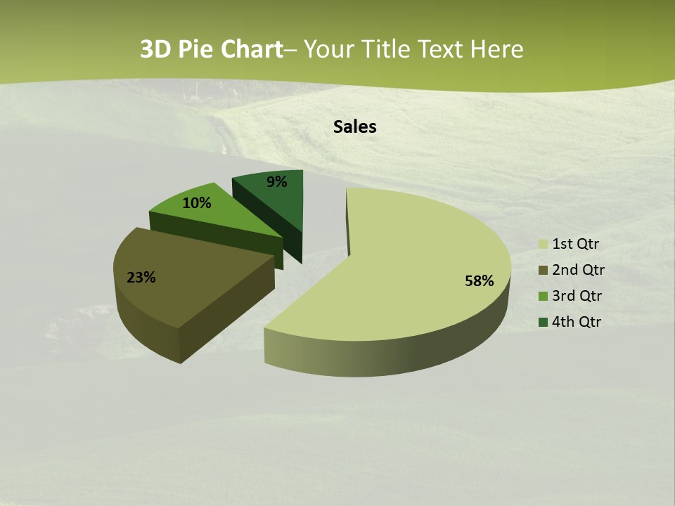 Relax Cloud Plant PowerPoint Template