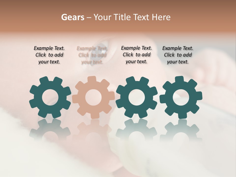 Young Lips Hungry PowerPoint Template