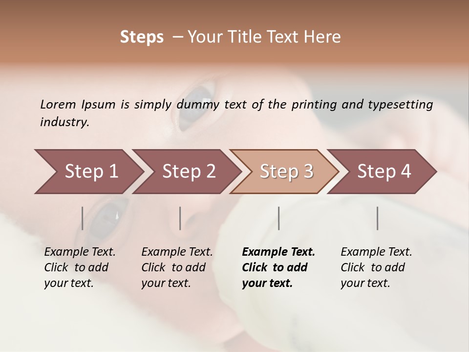 Young Lips Hungry PowerPoint Template