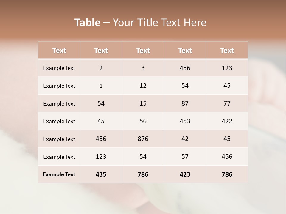 Young Lips Hungry PowerPoint Template