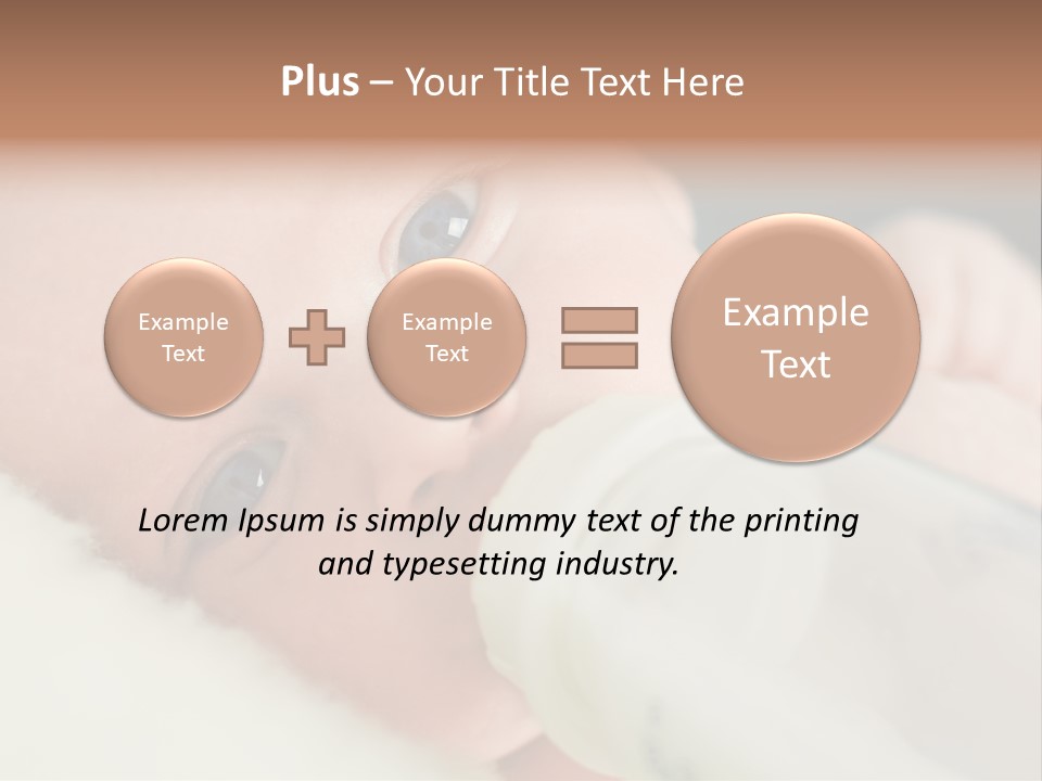 Young Lips Hungry PowerPoint Template