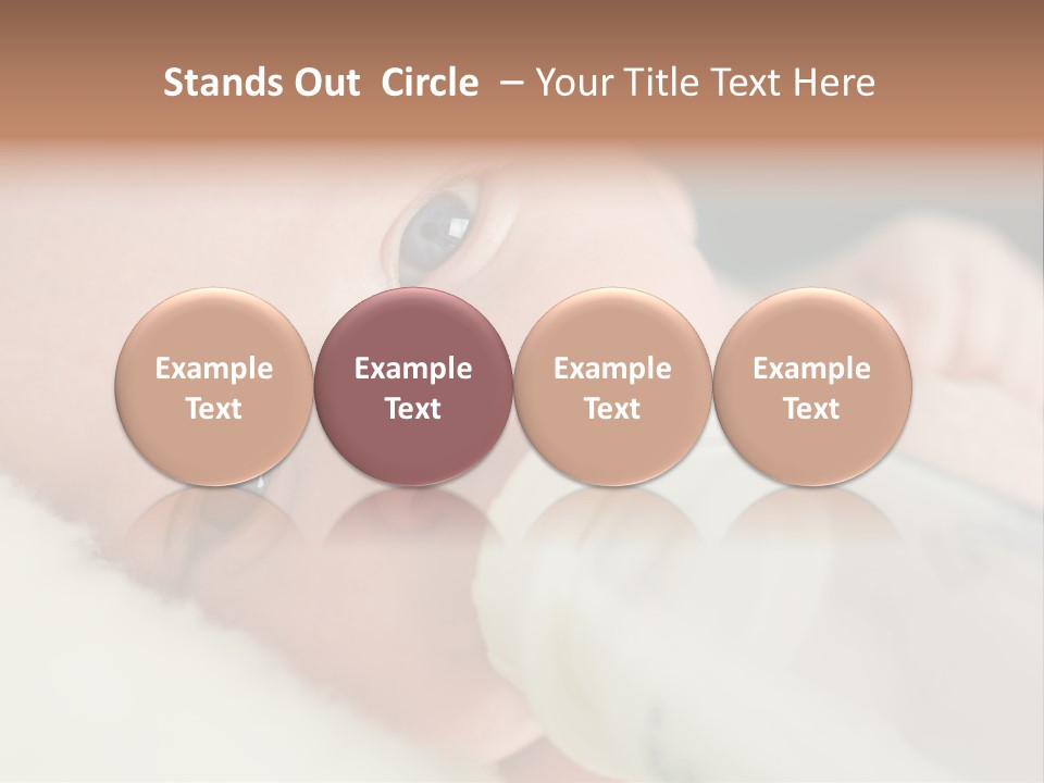 Young Lips Hungry PowerPoint Template