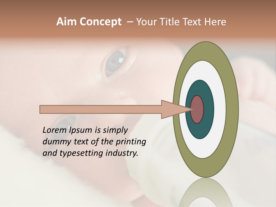 Young Lips Hungry PowerPoint Template