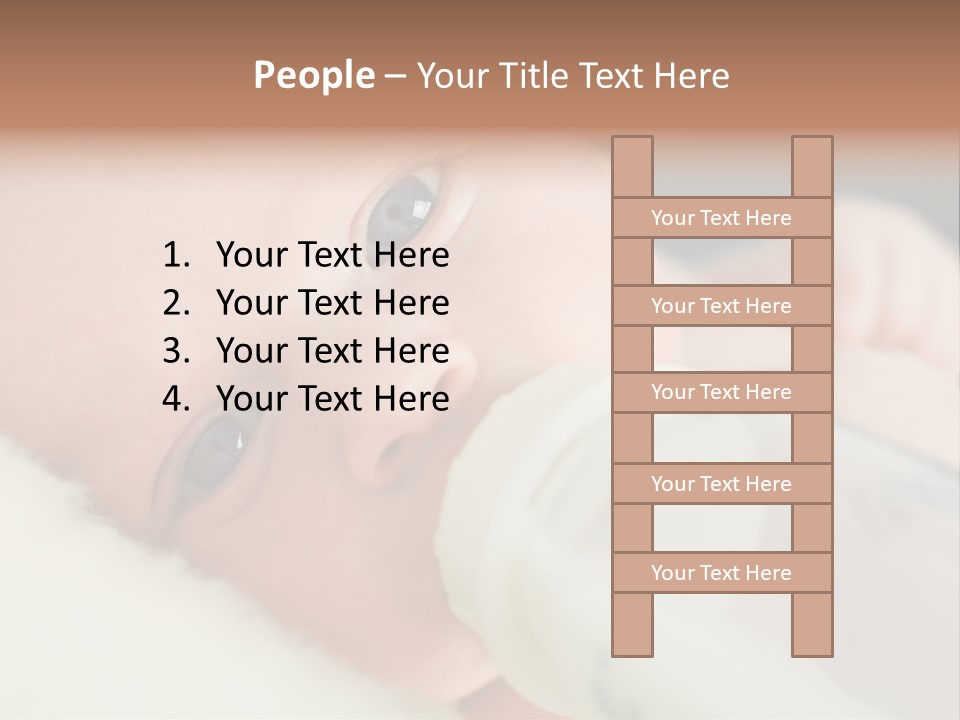 Young Lips Hungry PowerPoint Template