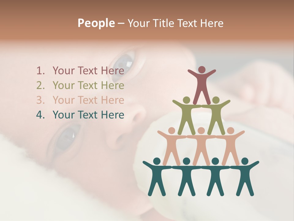 Young Lips Hungry PowerPoint Template