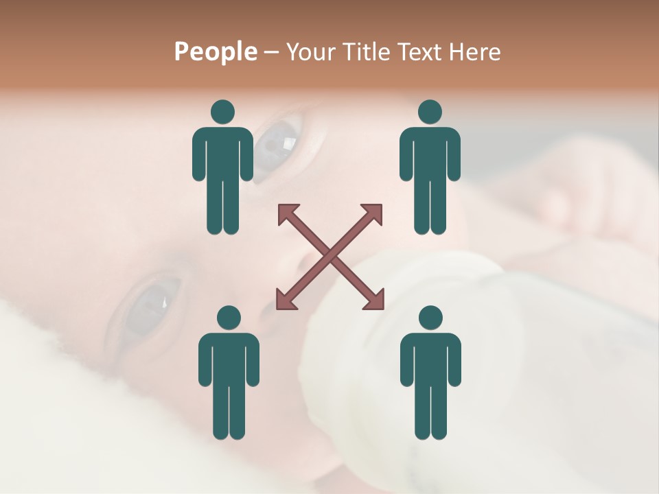 Young Lips Hungry PowerPoint Template