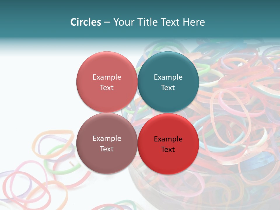 Pile Incommunicado Elastic PowerPoint Template