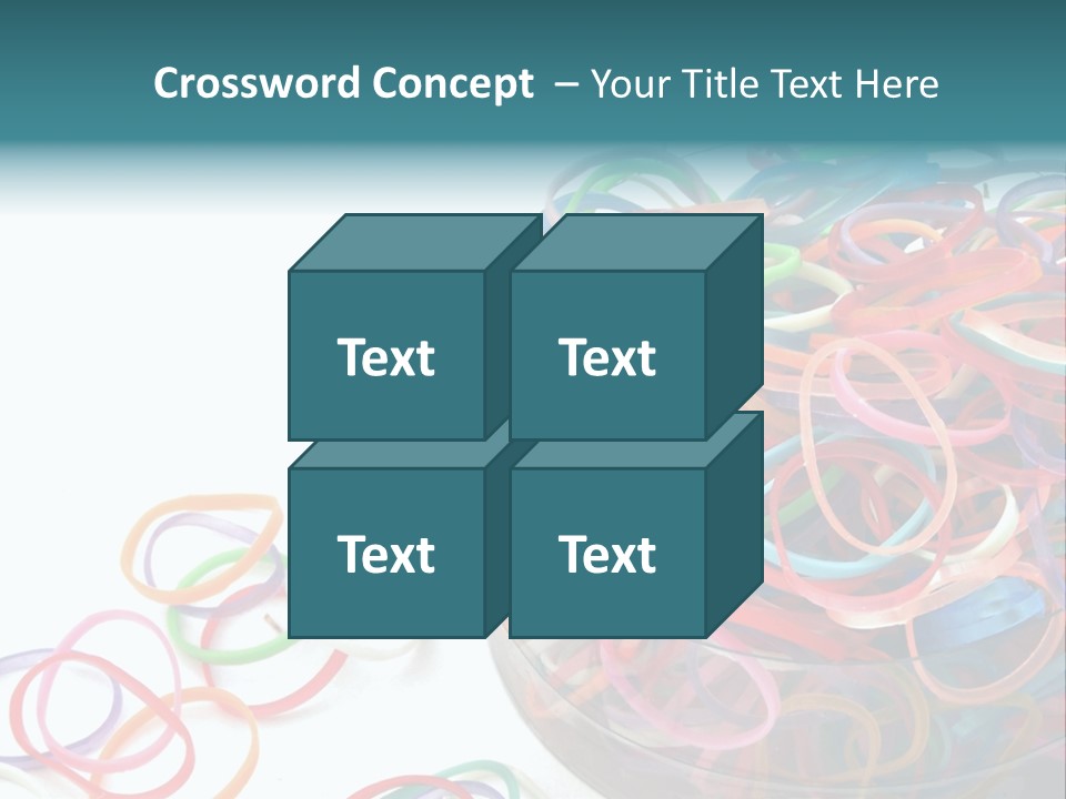 Pile Incommunicado Elastic PowerPoint Template