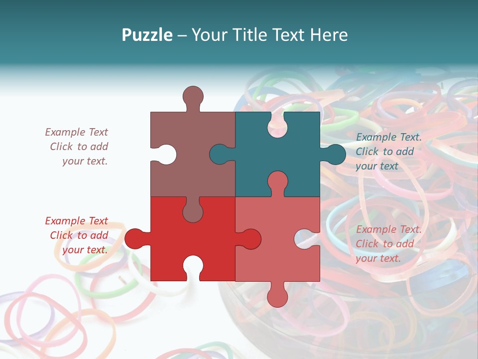Pile Incommunicado Elastic PowerPoint Template