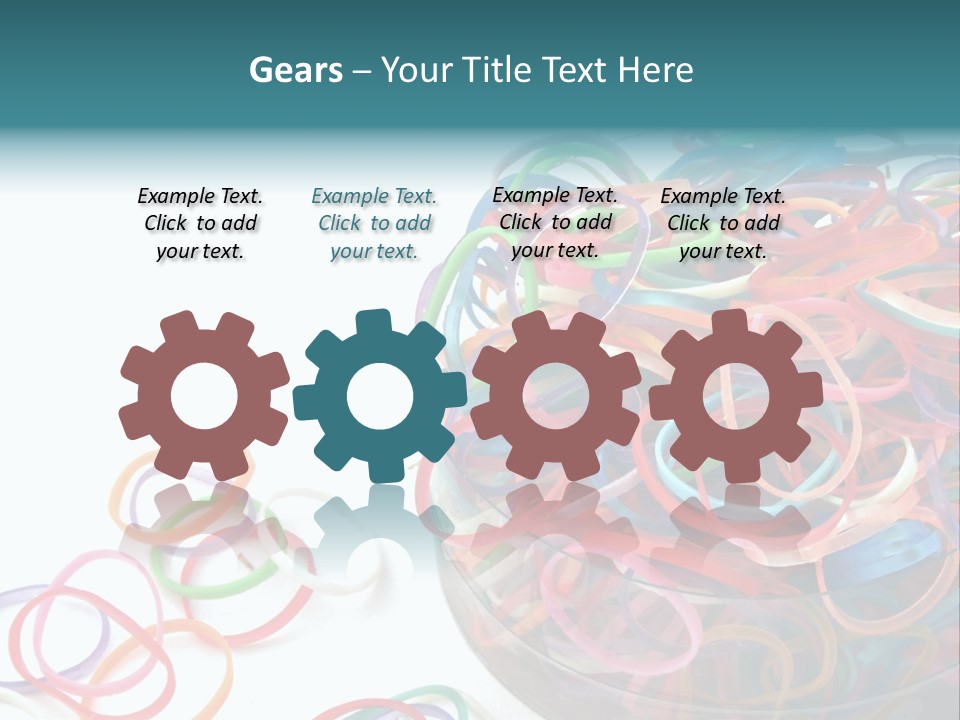 Pile Incommunicado Elastic PowerPoint Template