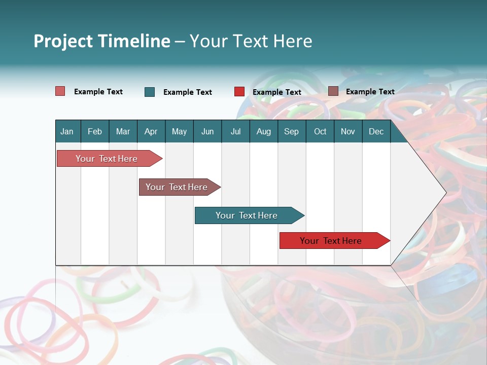Pile Incommunicado Elastic PowerPoint Template