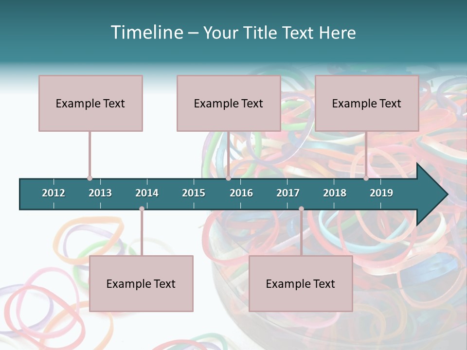 Pile Incommunicado Elastic PowerPoint Template