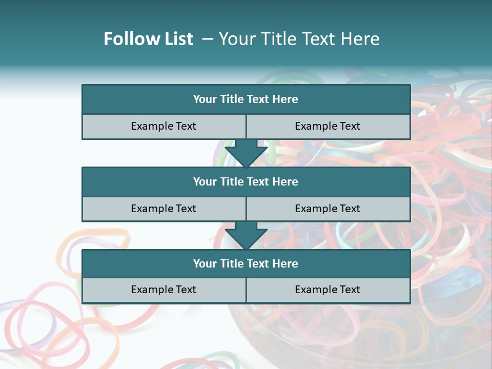 Pile Incommunicado Elastic PowerPoint Template