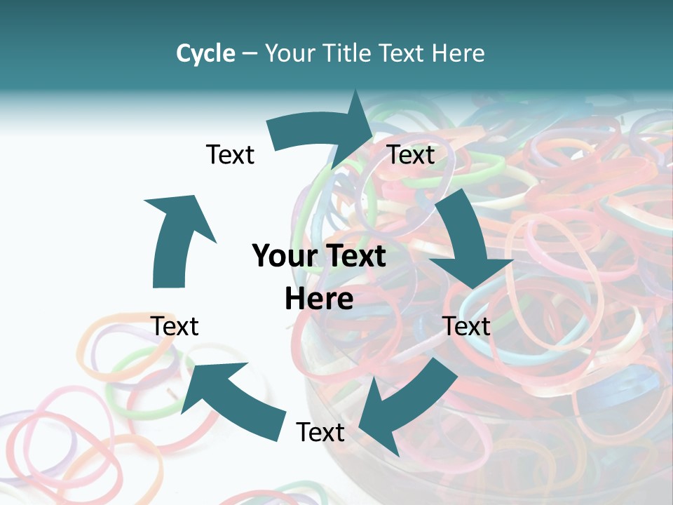 Pile Incommunicado Elastic PowerPoint Template