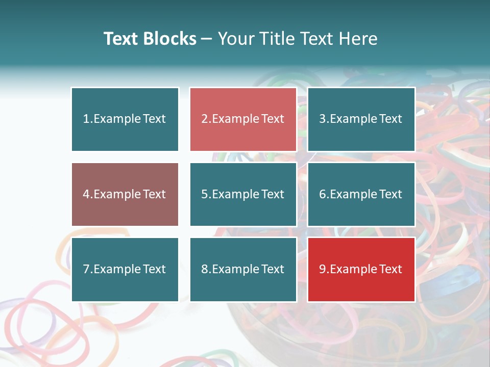 Pile Incommunicado Elastic PowerPoint Template