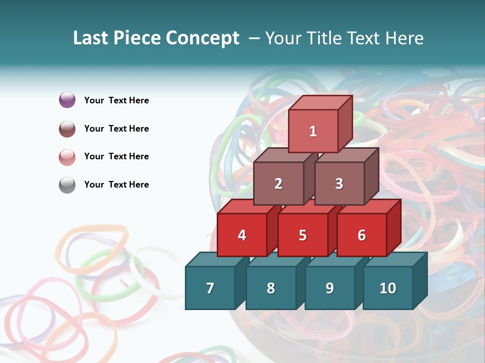 Pile Incommunicado Elastic PowerPoint Template