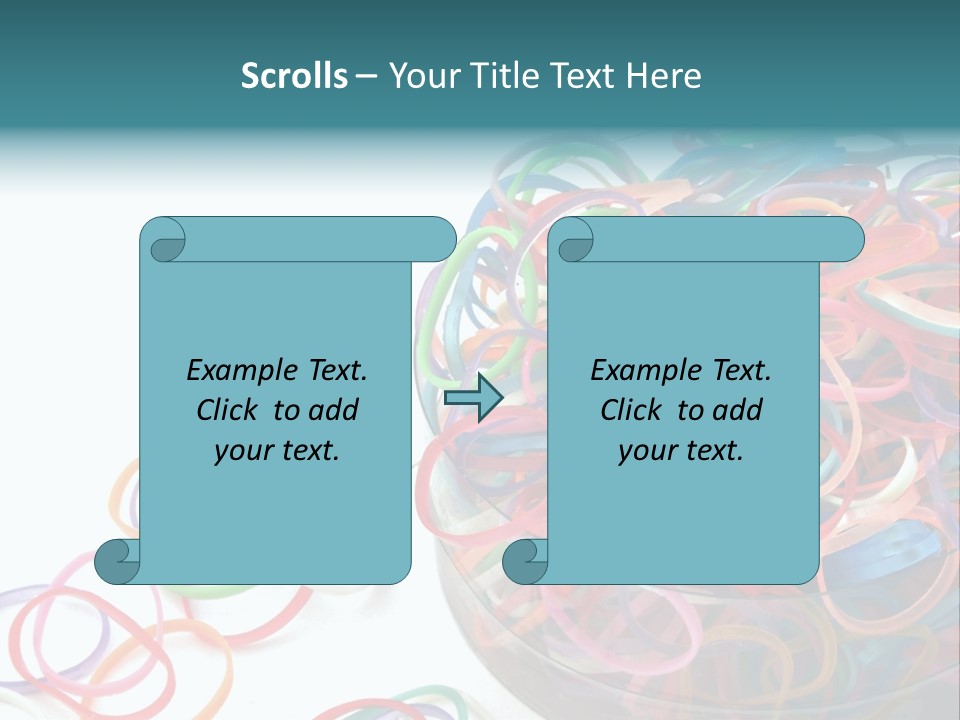 Pile Incommunicado Elastic PowerPoint Template