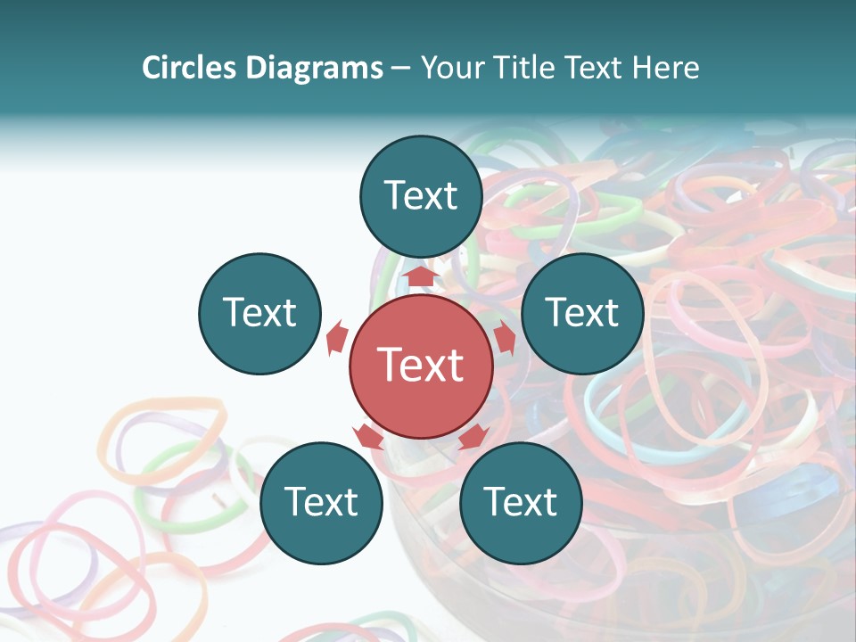 Pile Incommunicado Elastic PowerPoint Template