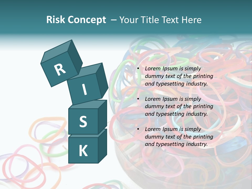 Pile Incommunicado Elastic PowerPoint Template