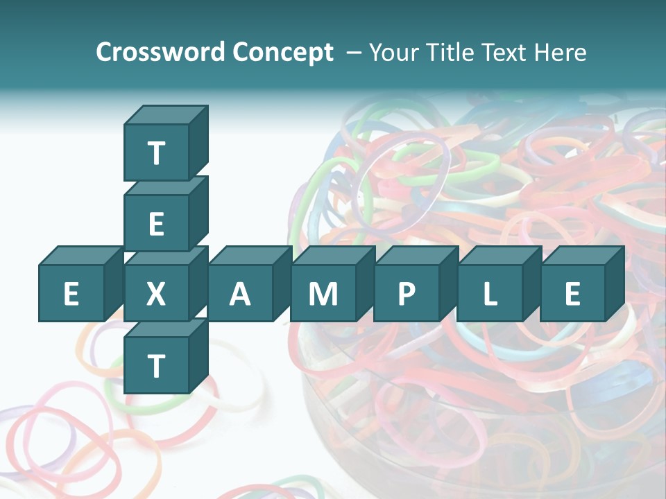Pile Incommunicado Elastic PowerPoint Template