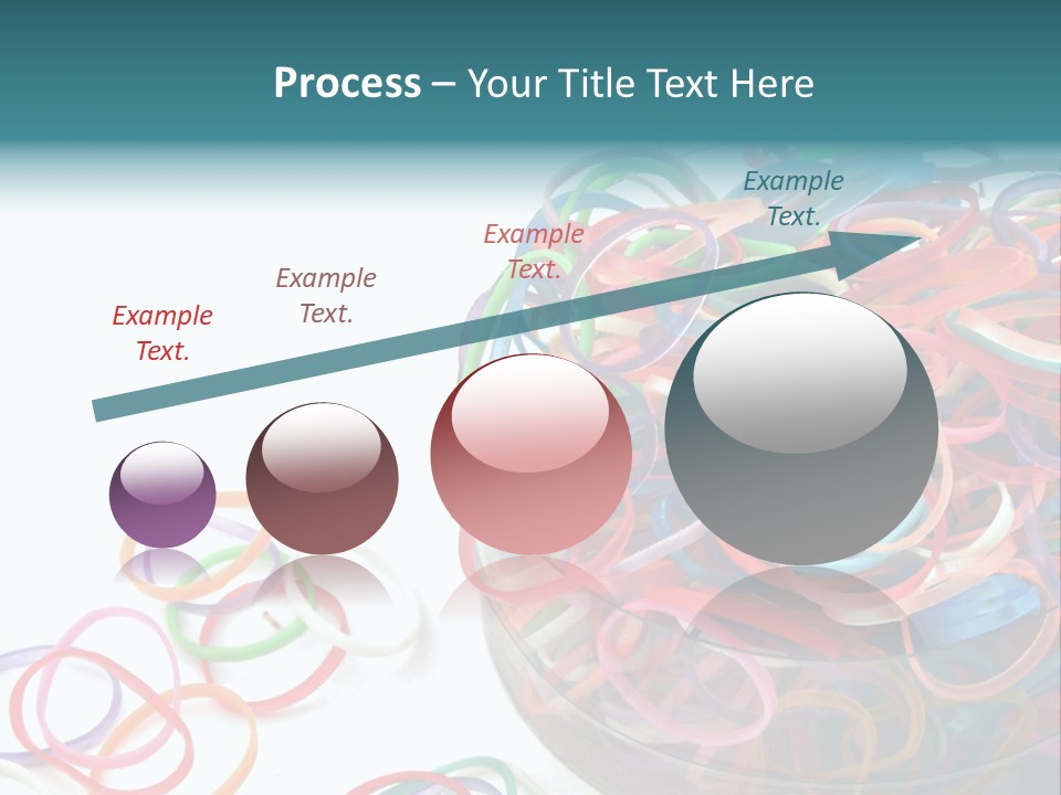 Pile Incommunicado Elastic PowerPoint Template