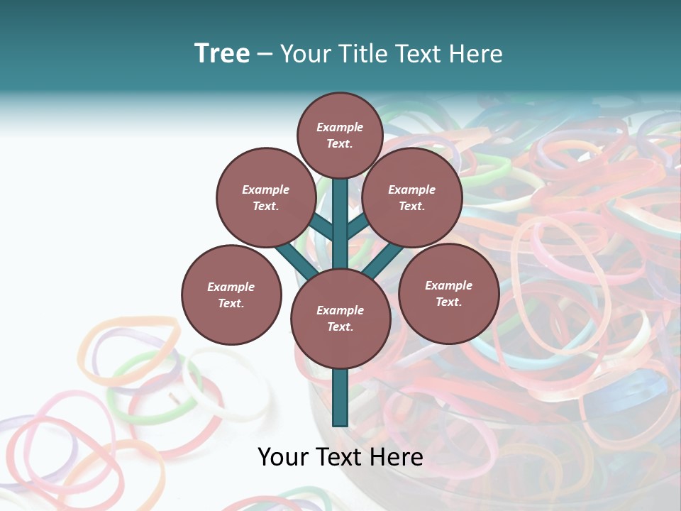 Pile Incommunicado Elastic PowerPoint Template