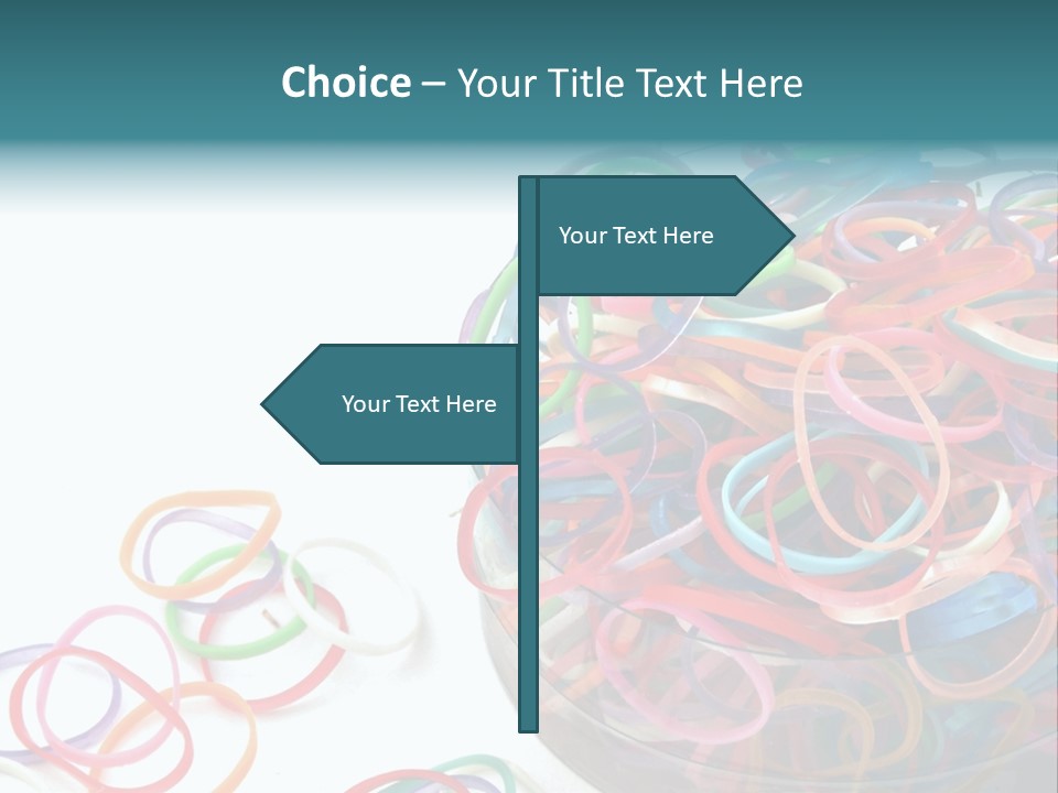 Pile Incommunicado Elastic PowerPoint Template