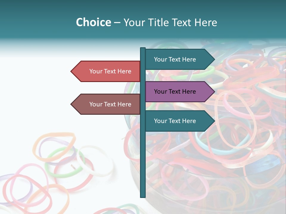 Pile Incommunicado Elastic PowerPoint Template