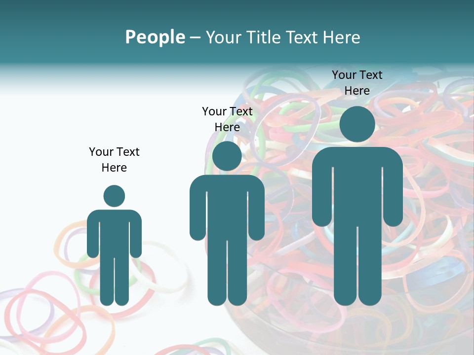 Pile Incommunicado Elastic PowerPoint Template