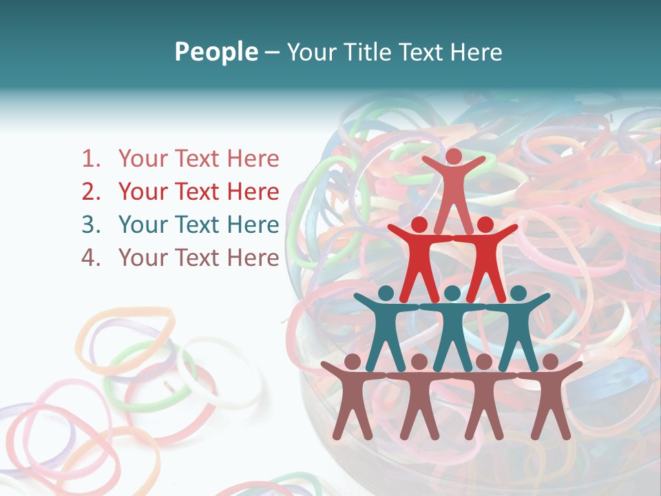 Pile Incommunicado Elastic PowerPoint Template