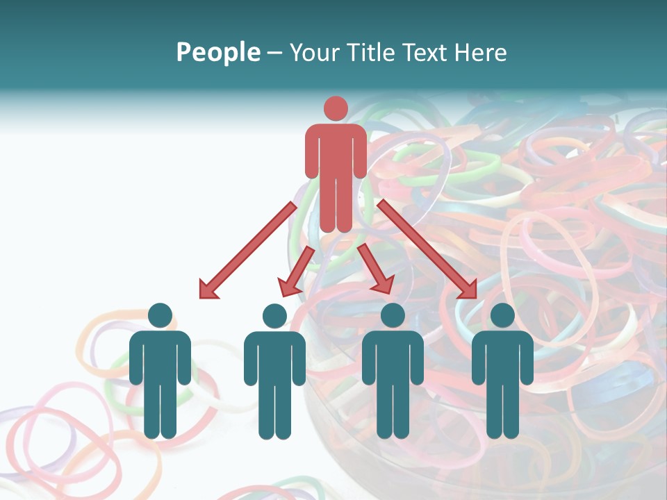 Pile Incommunicado Elastic PowerPoint Template