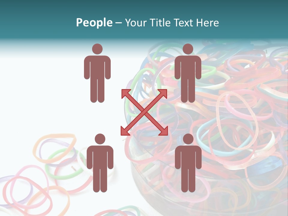 Pile Incommunicado Elastic PowerPoint Template