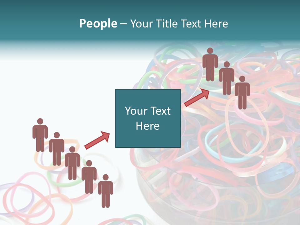 Pile Incommunicado Elastic PowerPoint Template