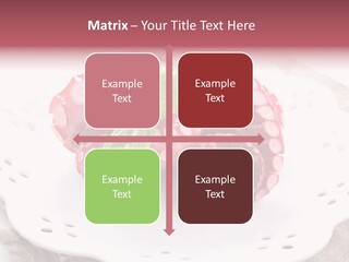 Food Herb Sashimi PowerPoint Template