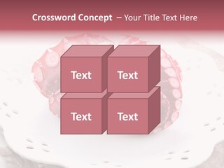 Food Herb Sashimi PowerPoint Template