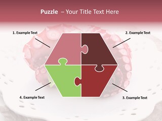 Food Herb Sashimi PowerPoint Template