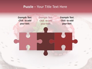 Food Herb Sashimi PowerPoint Template