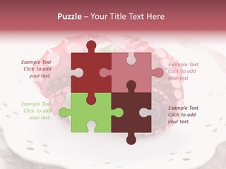 Food Herb Sashimi PowerPoint Template