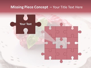 Food Herb Sashimi PowerPoint Template