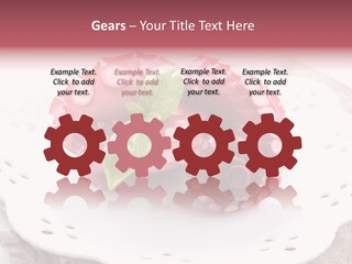 Food Herb Sashimi PowerPoint Template