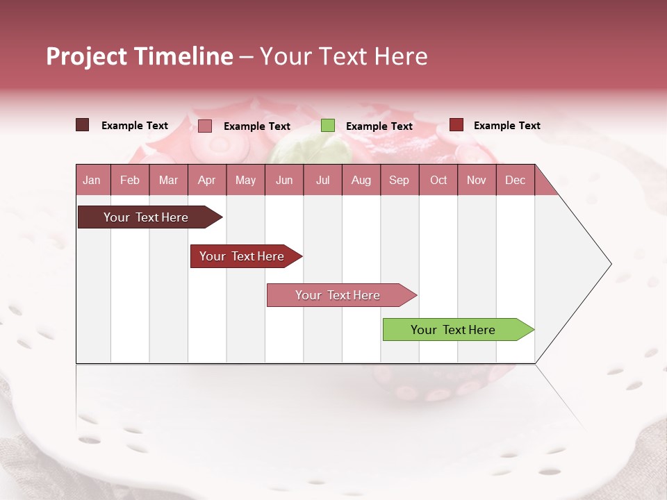 Food Herb Sashimi PowerPoint Template