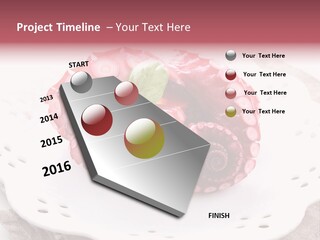 Food Herb Sashimi PowerPoint Template